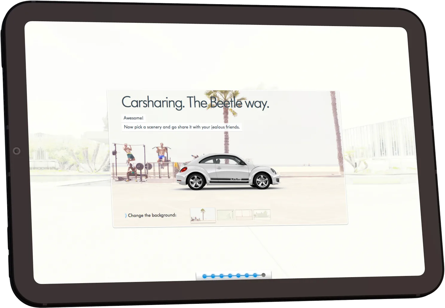 Eddy Salzmann - Volkswagen Beetle cover portfolio image